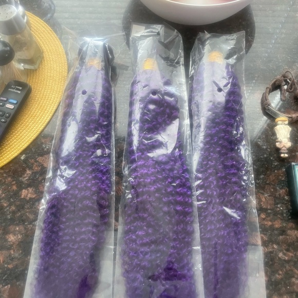 Purple Hair Extensions